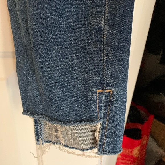 ‼️NWOT CURRENT ELLIOT HIGH WAIST STILETTO STEP FRAYED ANKLE‼️ - Picture 2 of 5